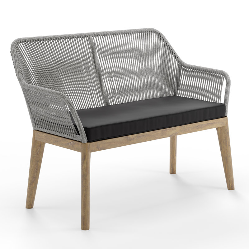 Mercury Row® Odaniel 48.03'' Rope Outdoor Loveseat & Reviews Wayfair